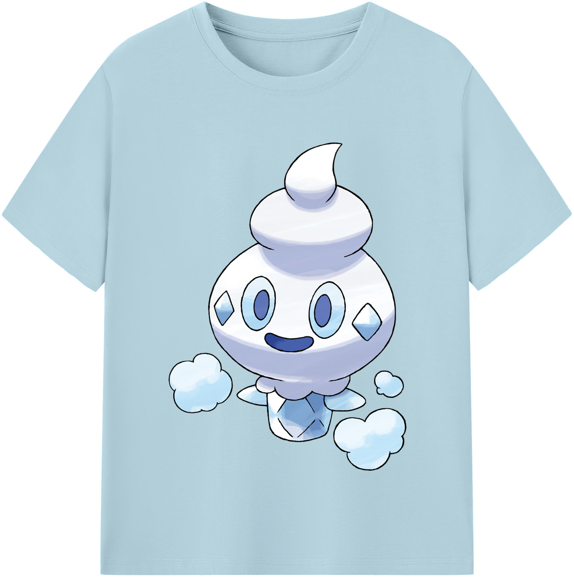 （画像用） ポケットモンスター Pokémon 綿100％半袖Tシャツ（フロントプリント）